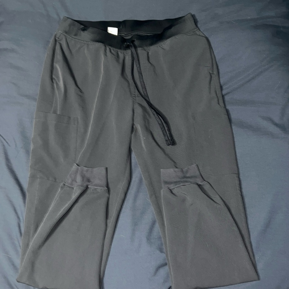 Mandala Scrub Bottom, Dark Grey